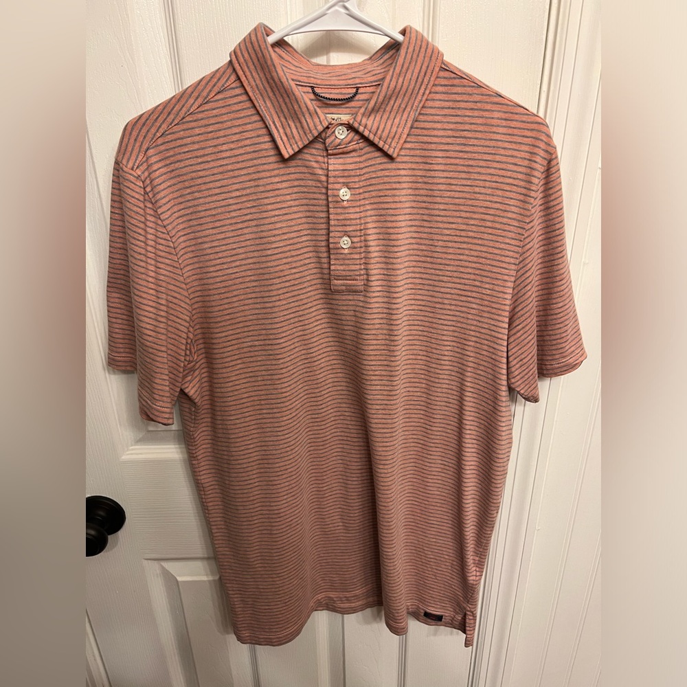 Faherty Movement Polo, Size Small